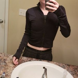 Black Demi Lovato Fabletics Jacket